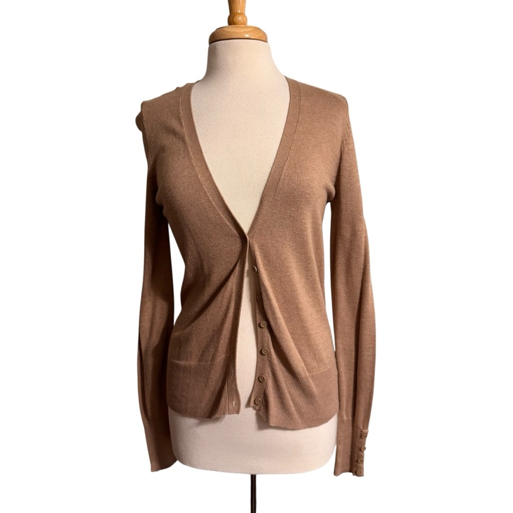 Worthington Camel Women's Cardigan Sweater size Small